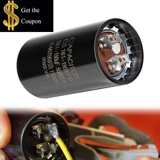 For Hayward Pool Pump Motor Start Capacitor 161-193UF 110VAC .75 HP 1.0 HP 1.5HP