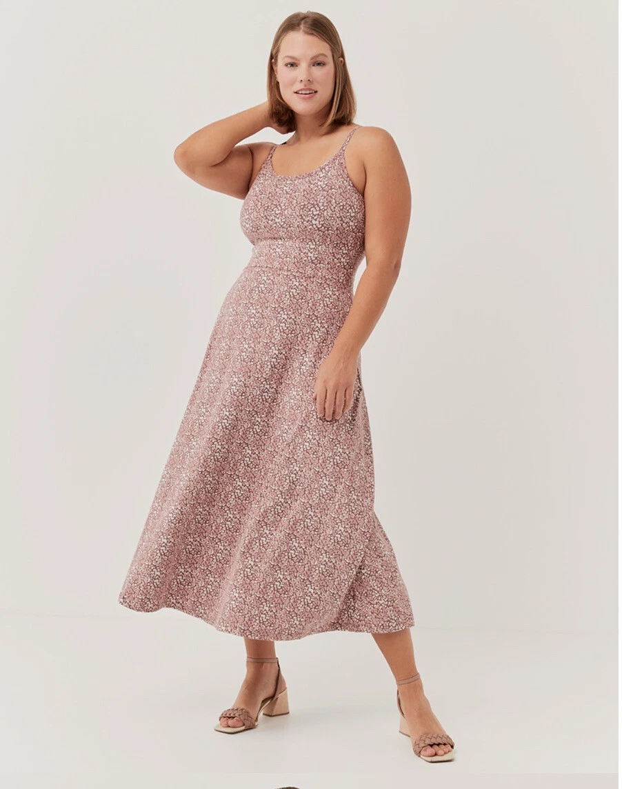 Pact fit and flare dress cheap