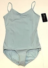 Theatricals Dancewear Leotard Bodysuit Pinch Front Camisole TH5532 Blu New Women