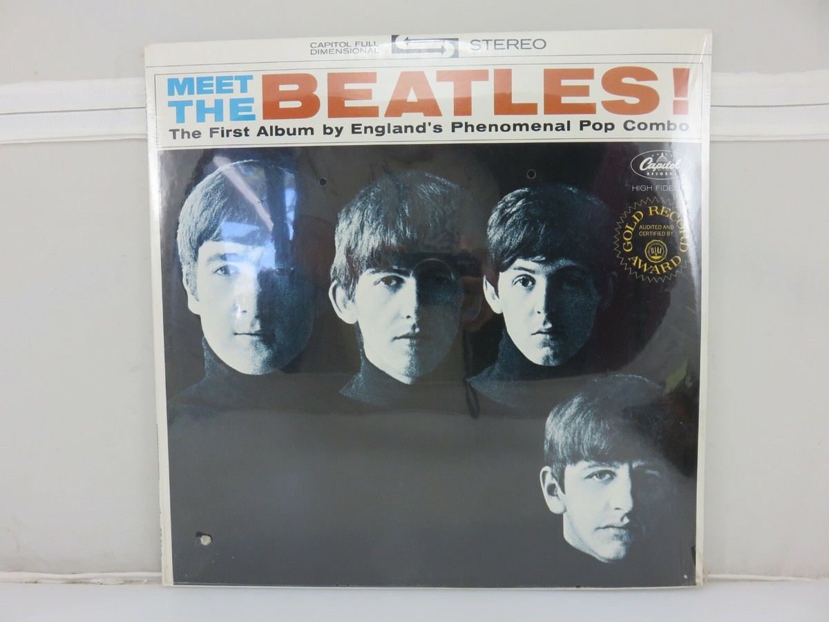 Meet The Beatles Vinyl Record Capitol ST 2047 New Old Stock