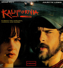 Kalifornia - Brad Pitt/Juliette Lewis Laserdisc, 1993 