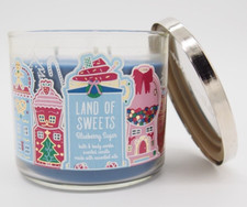 1 Bath Body Works LAND OF SWEETS BLUEBERRY SUGAR 3-Wick Candle 14.5oz New