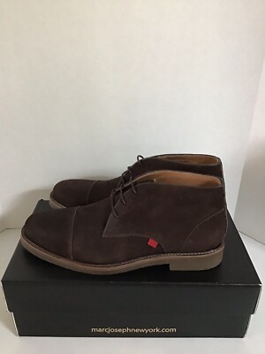 Marc Joseph Mens Lenox Hill Brown Ankle Bootie Shoes Size 9 
