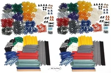 800 K'NEX RODS & CONNECTORS Mixed Bulk Lot Standard Replacement Parts KNEX