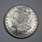 1882-O Morgan Silver Dollar Lustrous Frosty White GEM BU++ UNCIRCULATED