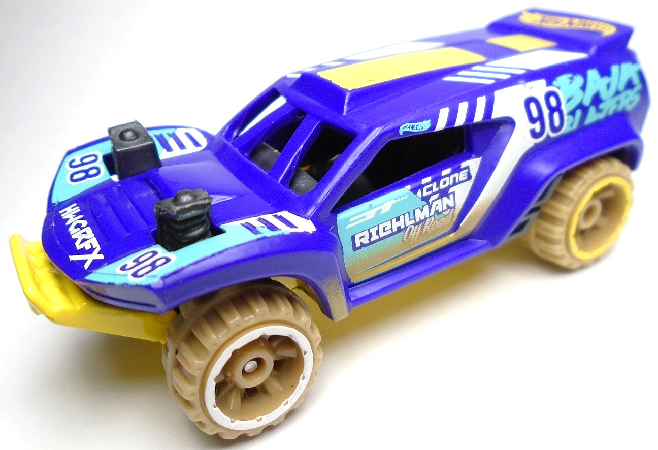 2023 HOT WHEELS HW BAJA BLAZERS DUNE CRUSHER 98 PURPLE 1:64 DIECAST 2 7/8" CAR