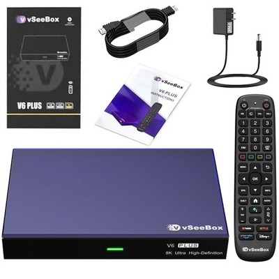 VSeeBox V6 Plus 64GB Android TV Box | 4GB RAM | Fast Shipping.