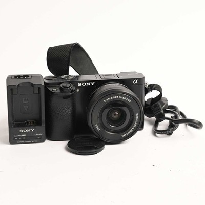 Sony Alpha 6000 24,3MP 16-50mm f/3,5-5,6 13000 Auslösung SHP 312110