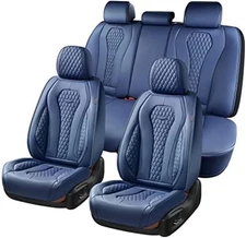Coverado Seat Covers, Car Covers Full Set, Blue FullSet, 