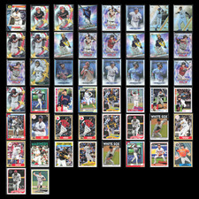 Huge Premium Topps Insert Lot - 50 Baseball Cards - Bulk Dealer - Stars RC HOF