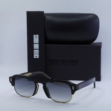 New Cutler and Gross CG1353S 001 Black On Crystal/Grey Gradient 56-20-145 Sun...