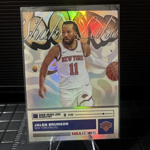 2026 Topps NBA Hoops BOOM Shaka Laka Jalen Brunson SSP