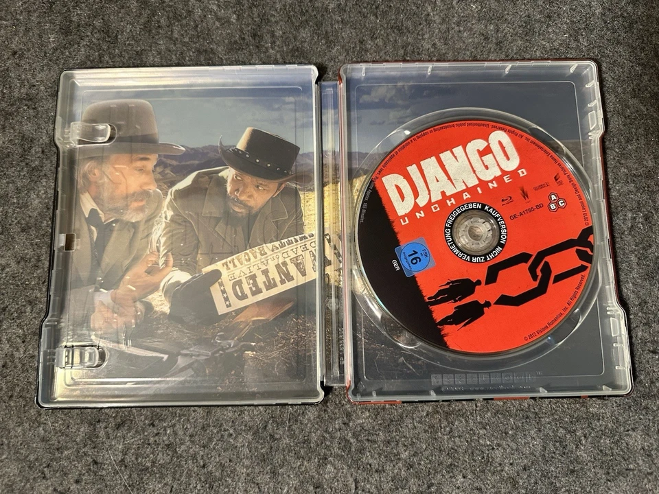 Django Unchained Blu-Ray Steelbook Embossed! - Image 4 of 4