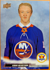 2022-23 Upper Deck Extended Series #748 Simon Holmstrom 1st Round Rookies