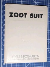 Zoot Suit 1981 Film Press Kit   Universal/MCA 9-Group Folders w/17 Stills