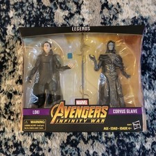 Marvel Legends Infinity War Loki & Corvus Glaive 6-inch 2-pack SEALED UNOPENED
