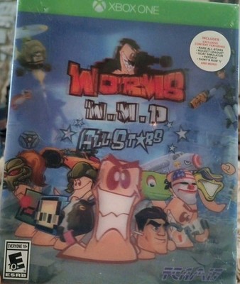 Worms W.M.D Microsoft Xbox One 2016 Brand New Factory Sealed US Version