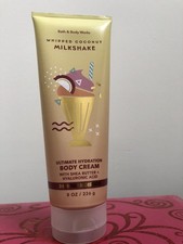 Bath  Body Works WHIPPED COCONUT MILKSHAKE Originals 8 oz Body Cream