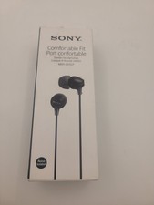 Sony MDR-EX15LPBZ In-Ear Wired Earbuds Headphones Black Comfortable Fit