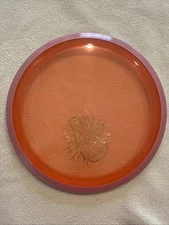Axiom Discs Lab Second Proton Insanity Orange With Swirly Pink Rim 175g