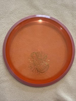 Axiom Discs Lab Second Proton Insanity Orange With Swirly Pink Rim 175g