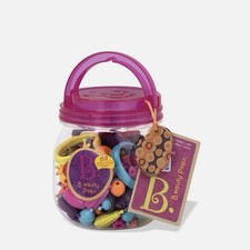 B. Toys Pop Snap Bead Jewelry Set 150pc DIY Kids Used Very Good
