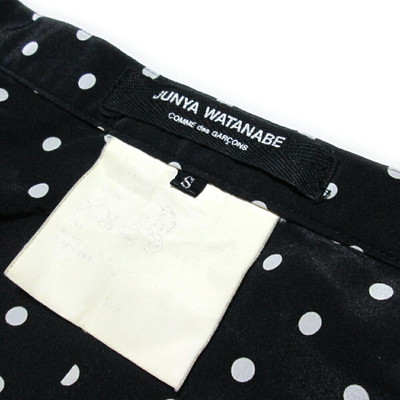 Junya Watanabe Comme Des Garcons S Polka Dot Skirt Black