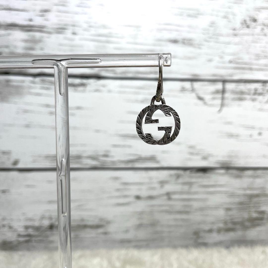 Gucci Interlocking GG Hook Earring Single Ear Ste… - image 1