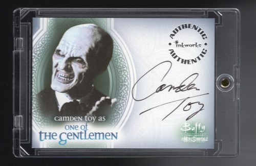 Camden Toy Autograph 2005 Inkworks Buffy Vampire One of the Gentlemen A-10 NM