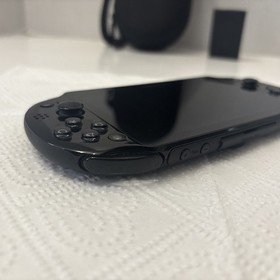 Sony PlayStation Vita Slim PS VITA PCH-2001 Black Tested W/ Games READ BELOW