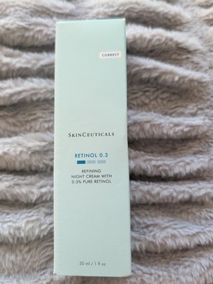 Skin Ceuticals - Retinol 0.3 Refining Night Cream 1 oz/30ml New&Sealed  