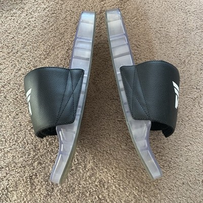 PXG Leather Golf Slides 10M PXG Men Golf Slides PXGxNJ Slides SZ 7 Black/White Style A  main image 4