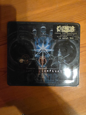 Kreator - Cause For Conflict CD ltd. in Metalldose
