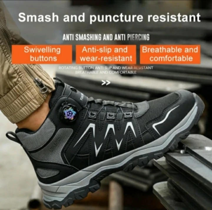 Lightweight Safety Trainers Boots Shoes Steel Toe Cap Men Women Work Boots UK