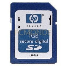 HP 1 GB SD Flash Memory Card Secure Digital (...