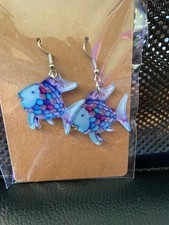 Rainbow Fish Earrings