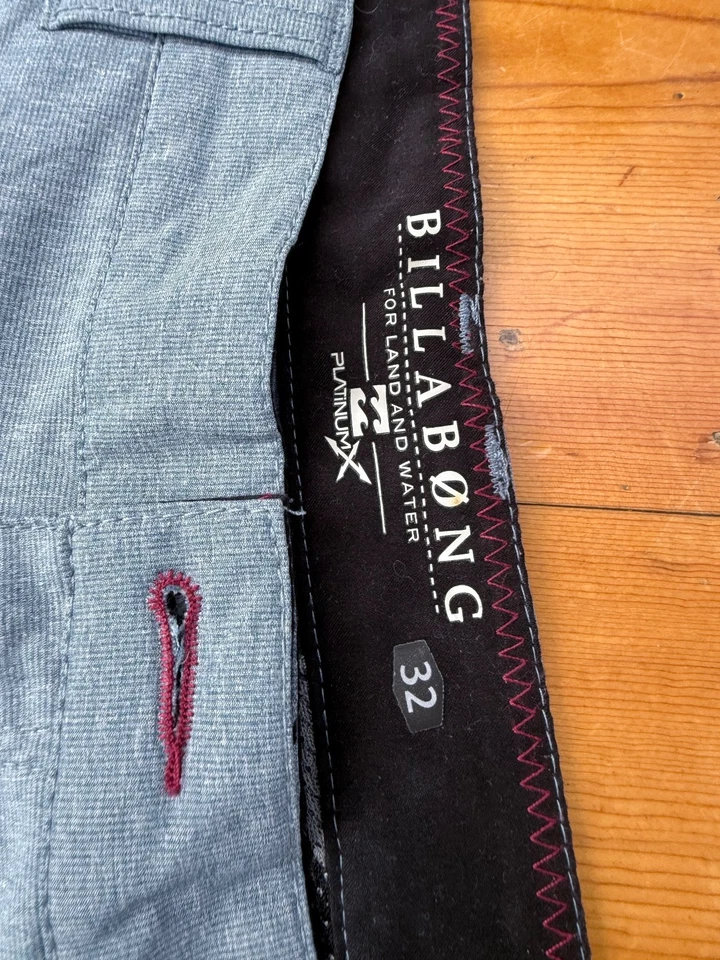 Pantalones Cortos Billabong Crossfire Sumergibles Gris Para Hombre Talla 32 A10 Foto 4 de 4