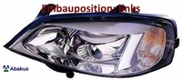 Abakus 442-1128L-LD-EM Hauptscheinwerfer Links Scheinwerfer FüR Opel