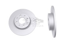2x Bremsscheibe hinten 251x10 beschichtet für Alfa Romeo Mito 51865104