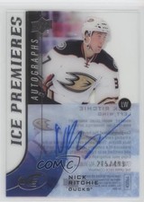 2015-16 Upper Deck Ice Premieres Auto 215/499 Nick Ritchie #IPA-NR Auto 07qr