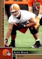 2009 Upper Deck First Edition #161 Alex Mack