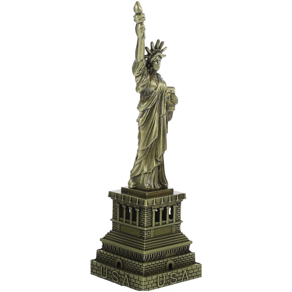 Garden Statue of Liberty Adornment Home Living Room Desktop Decoration