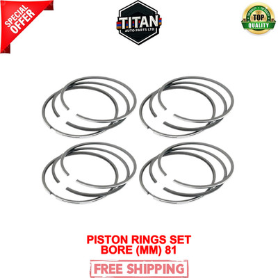 PISTON RINGS SET STD VW CRAFTER 2.0 D FRECCIA BRAND DAUA DAUB DASA 800111610000