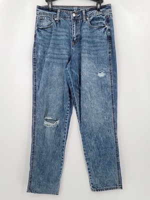 NY&C Jeans Womens Size 10 Blue Denim Skinny Acid Curvy Boyfriend High Rise NWT