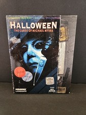 Halloween The Curse of Michael Myers 1995 Blu Ray w/OOP Retro VHS Slipcover RARE