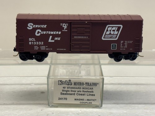Micro trenes Kadee escala N MTL 24170 Seaboard Coast Line SCL 813332 vagón de carga | Condition: New