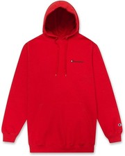 Champion Big and Tall Pullover Hoodies Sweatshirt Sweater Red Black 6X BIG