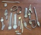 Vintage Womens Ladies Watch Lot Waltham Timex Bulova Orvin Etc Parts Repair
