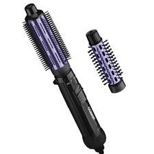 Conair 2-in-1 Hot Air Curling Combo, Includes 1.5-inch Curl Brush and 1-inch...