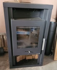 Wamsler Kaminofen Jupiter S 6 kW – kaum gebraucht – inkl. Rauchrohr & Kaminbeste